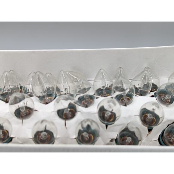 65 Ft Christmas Light String 55 Ct Clear White C7 Light...
